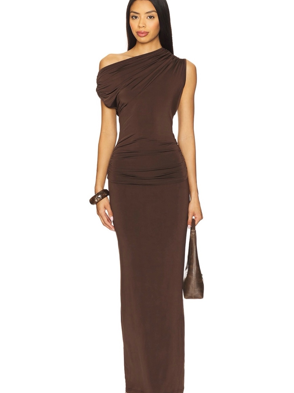 Revolve Superdown Morgana Skirt Set Brown